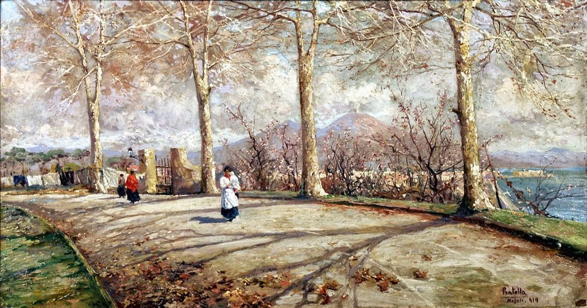  135-Attilio Pratella -Lungomare a Napoli 